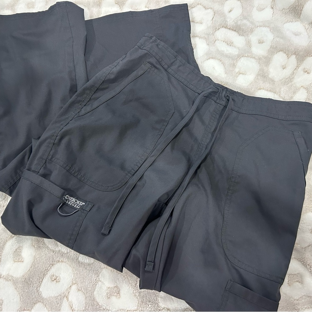 Cherokee Women's Dark Gray Scrub Pants